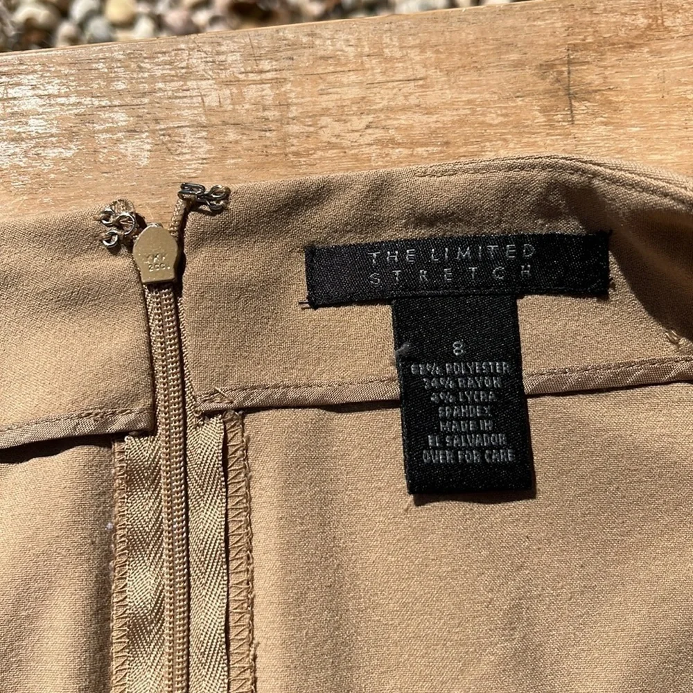 The Limited Stretch Tan Skirt